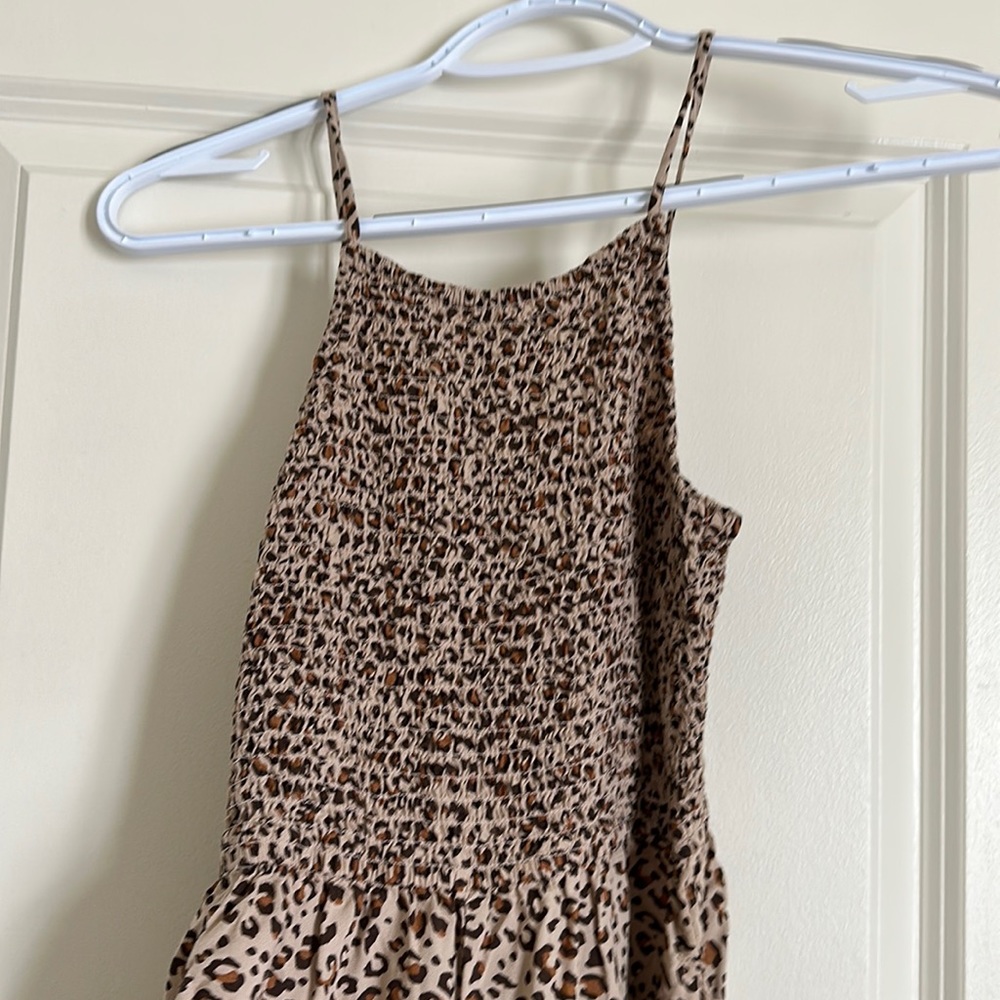 Size extra small cheetah print romper!